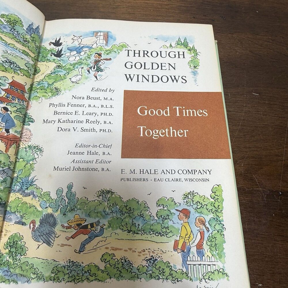 Good Times Together: Through Golden Windows [Hardcover] Jeanelle Hale - Picture 8 of 12